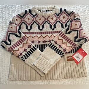 Kari Traa Fair Aisle Wool Blend Sweater New XS